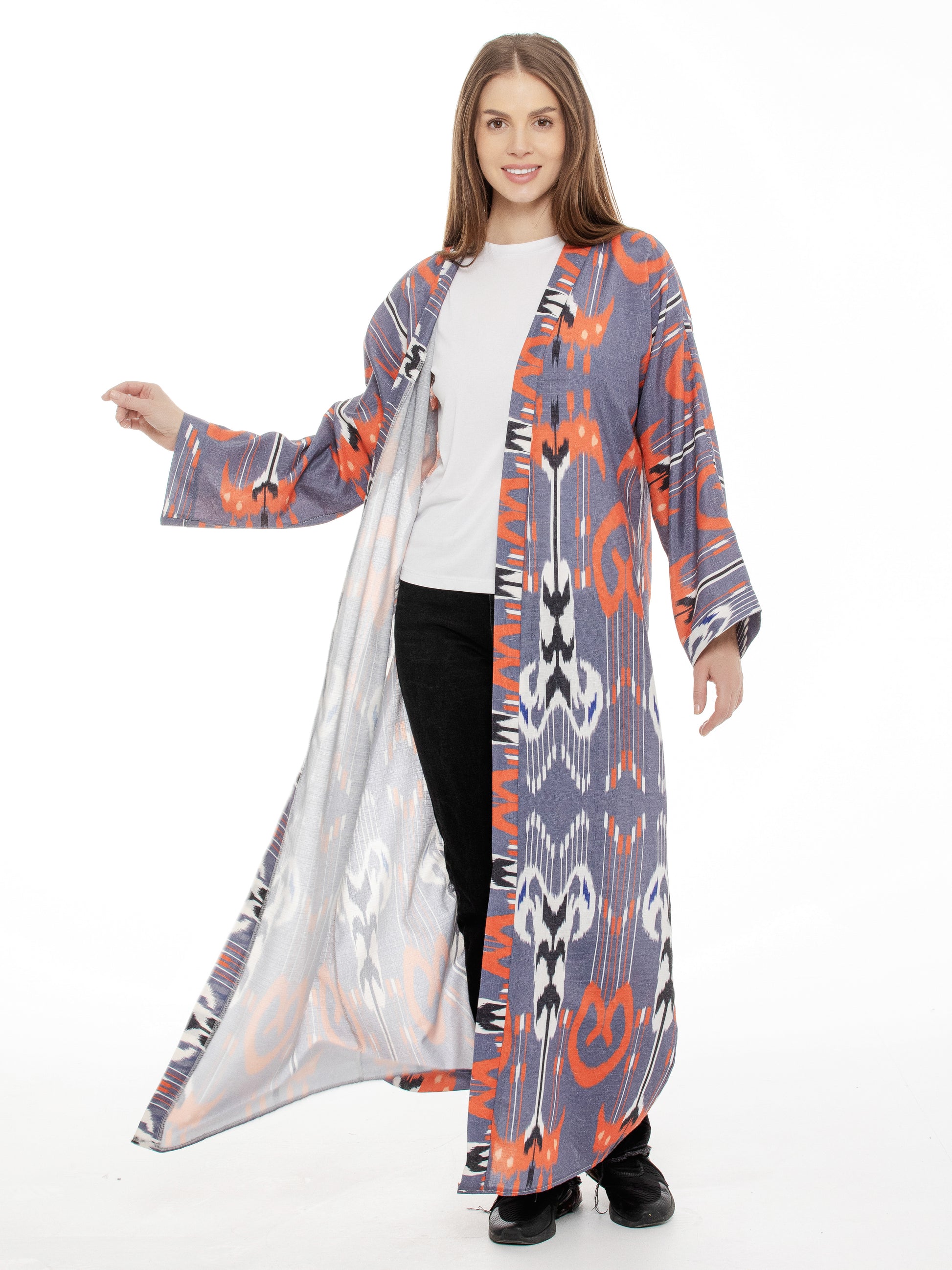 adras robe, cotton silk bamboo adras